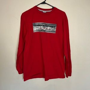 VINTAGE Tommy Hilfiger Jeans Long Sleeve T Shirt